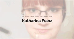 Desktop Screenshot of katharinafranz.com